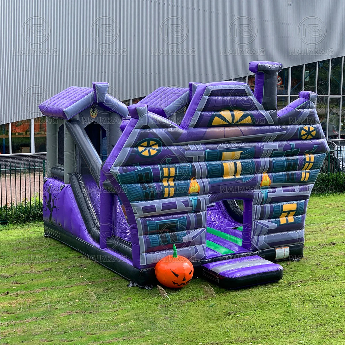 Hot Item Halloween Springkussen Pompoen Springkasteel Opblaasbaar Spookhuis Springkasteel