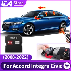 For 2008-2022 Honda Accord/Civic/Type Lock Car Automatic Window Closing and Folding Rearview Mirror, OBD Module Accessories