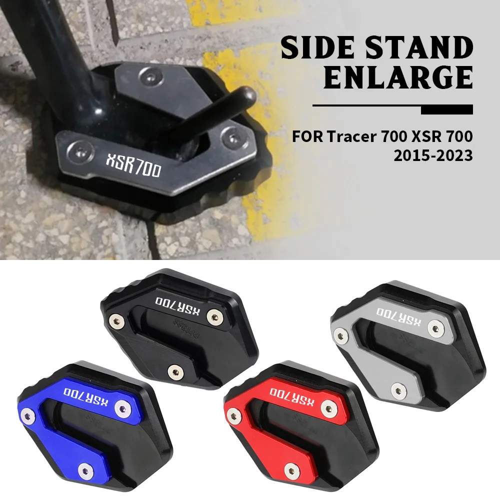 

Kickstand Enlarger Support Extension FOR Yamaha MT-07/Moto Cage/XSR 700 XSR700 XTribute YZF-R7 2015-2023 Side Stand Pad Plate