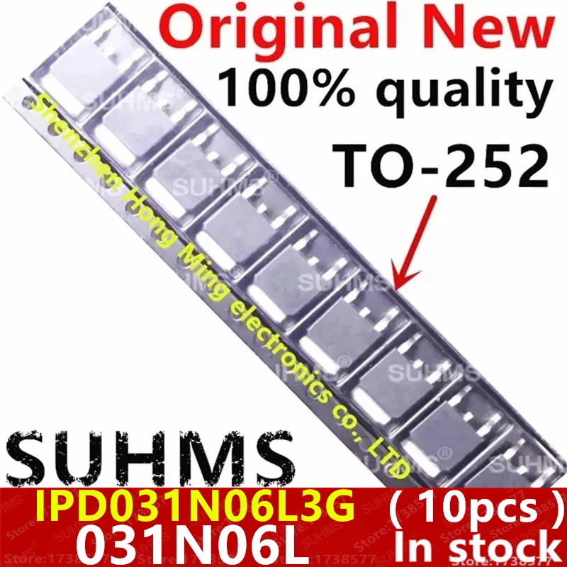 (10piece)100% New IPD031N06L3G IPD031N06L 031N06L TO-252 Chipset