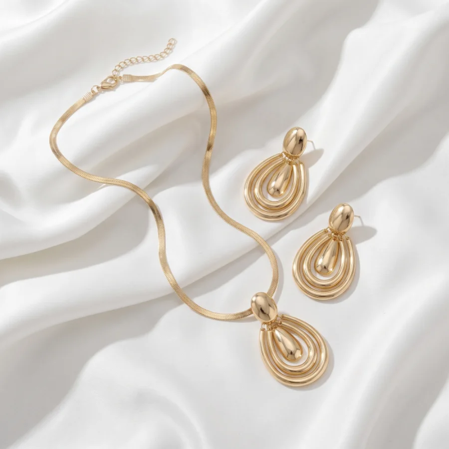 Minimalistische holle traanvor - Formal Wear Jewelry For Women recensie en prijs