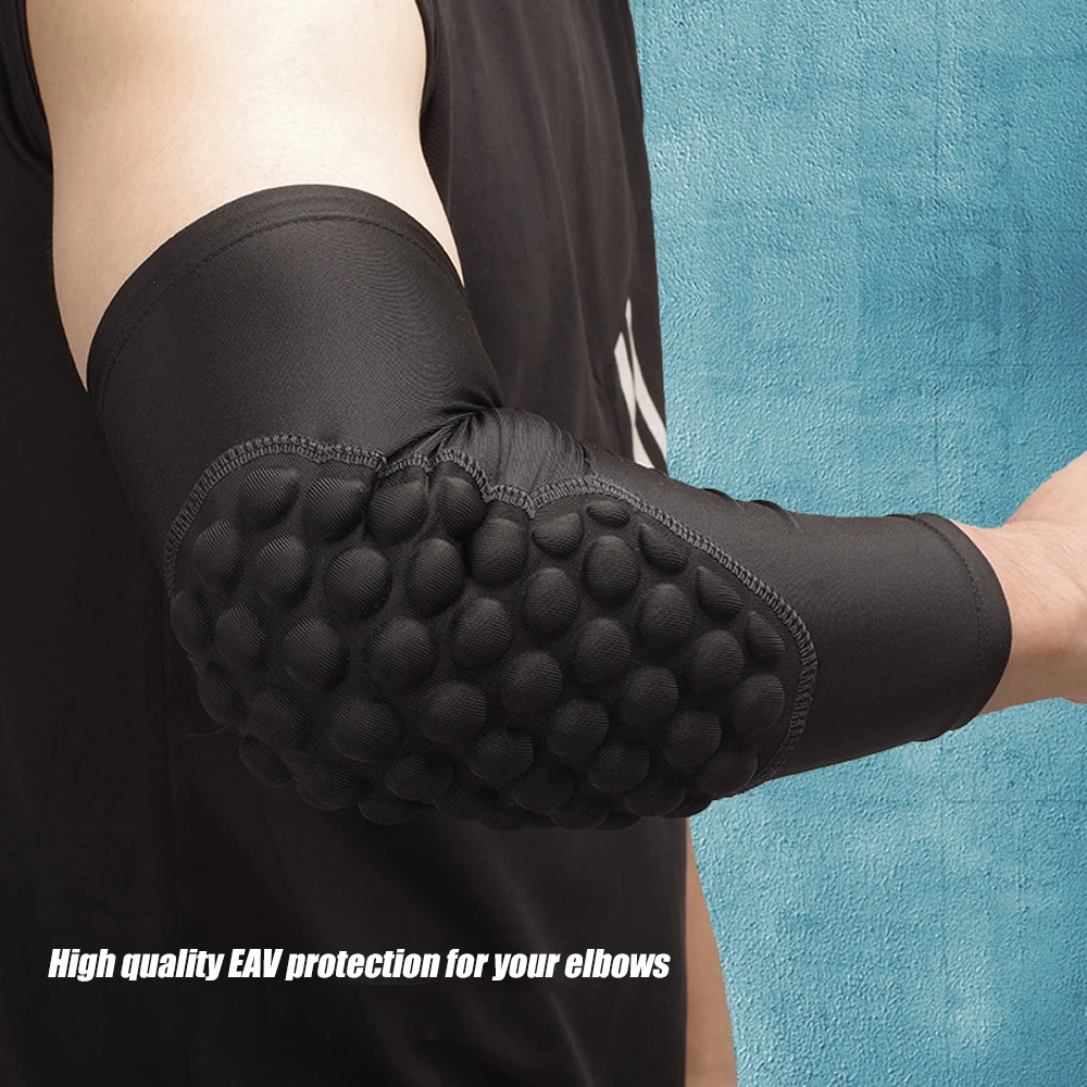 Sports Children Elbow Support - Compression Arm Protective Elbow Guards for Football Basketball Baseball Bowling Tennis Hockey