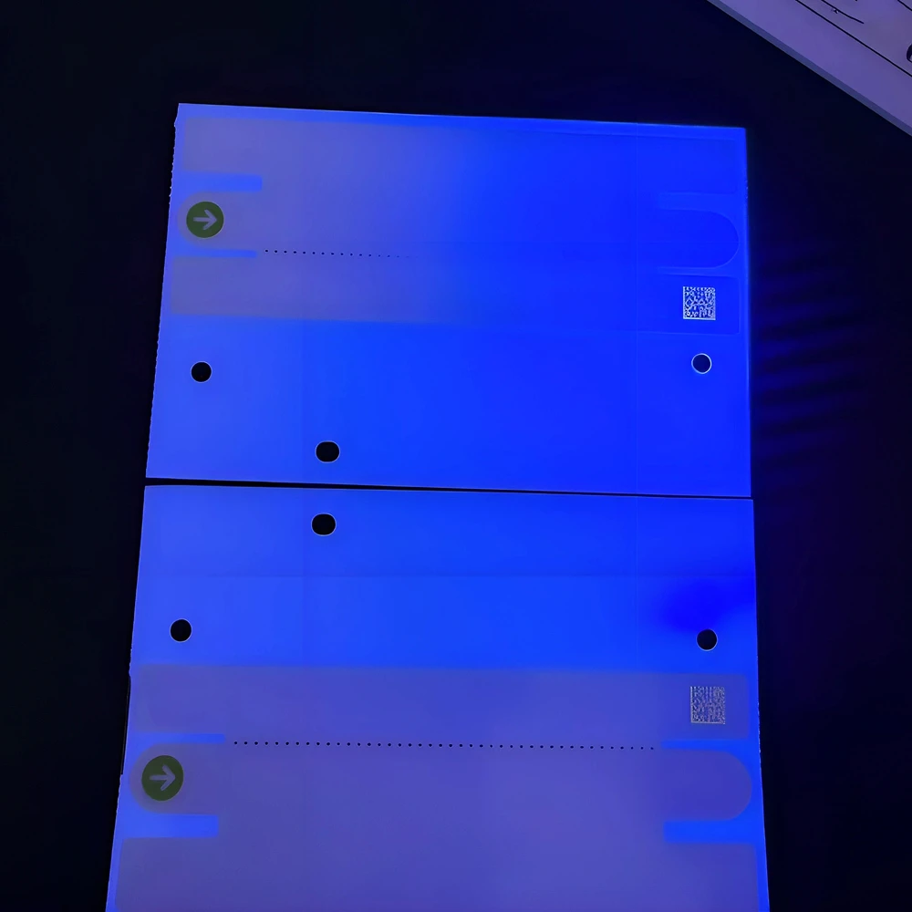 Oryginalna naklejka zabezpieczająca przed podróbkami, z ochroną UV, do iPhone 18 Pro Max, 18 Pro, zewnętrzna folia ochronna, zamienna etykieta zabezpieczająca, 5 par. — zdjęcie produktu 5