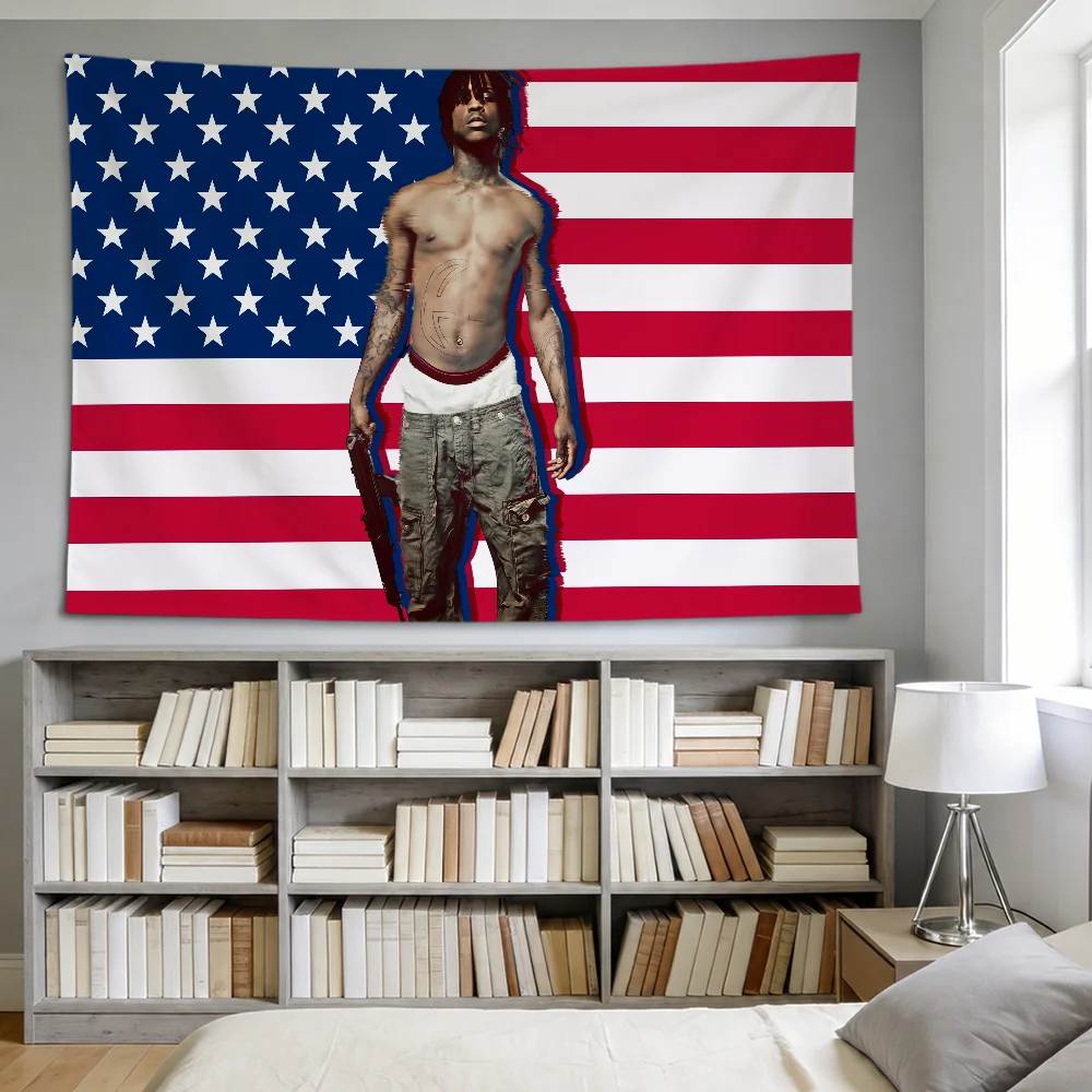 Rapper Singer C-Chief Keef Flag For Room Dorm Party Hogar Bedside Living Room Wall Hanging Garden Decor Banner Gift