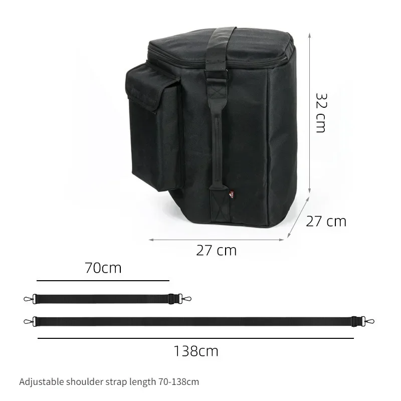 Travel Carrying Case Anti-Drop Protective Bag Case with Handle&Shoulder Strap&Accessory Pocket for Bose S1 Pro/for Bose S1 Pro+