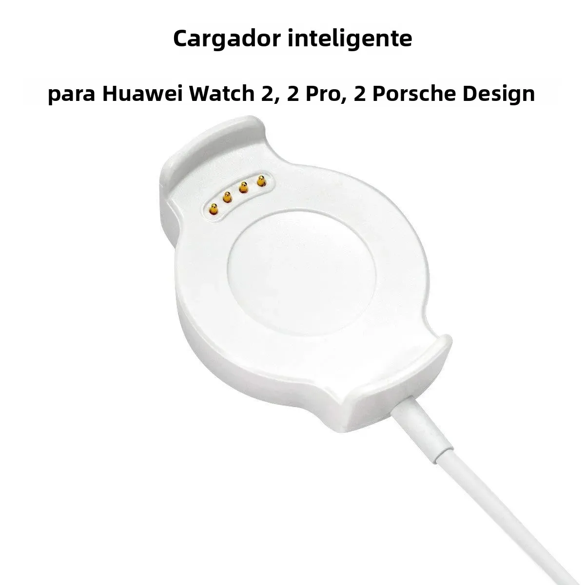 Cargador para Huawei Watch 2 Classic, Sport, 2018, Wifi, 4G, Huawei Watch 2 Pro, Watch 2 Porsche Design, Cable de Carga Original