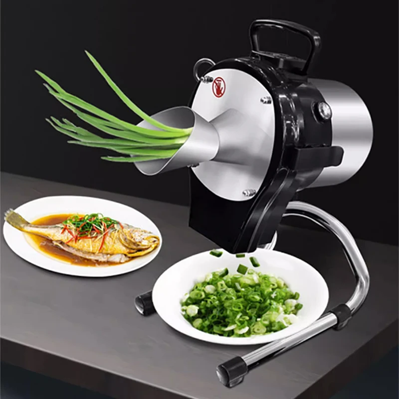 آلة تقطيع الخضار آلة تقطيع أوتوماتيكية تجارية آلة تقطيع منزلية من الفولاذ المقاوم للصدأ
