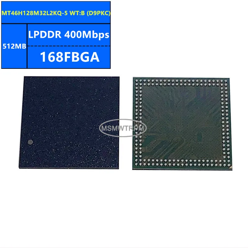 

MT46H128M32L2KQ-5 WT:B D9PKC LPDDR 512MB 400Mbps 168FBGA 4Gb Memory Chip IC Integrated Circuits Brand New Original In Stock