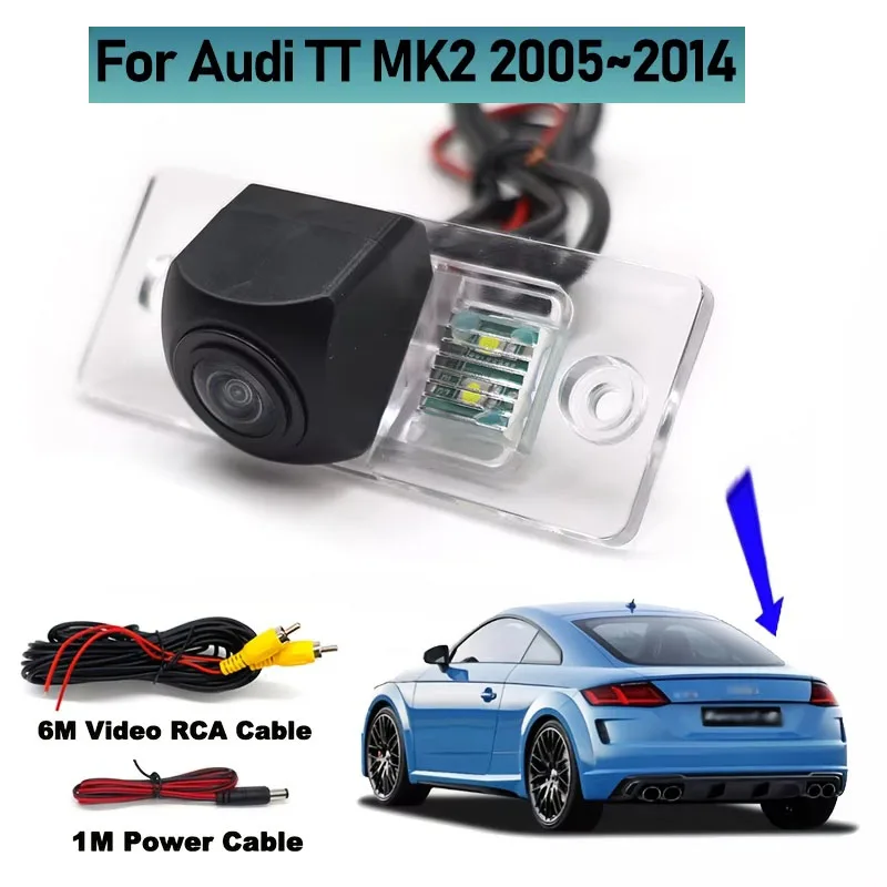 High Quality CCD Night Vision Car Camera for Audi TT TTS Mk2 Car Rearview Back Up Reverse Parking Camera Car Back Up Camera