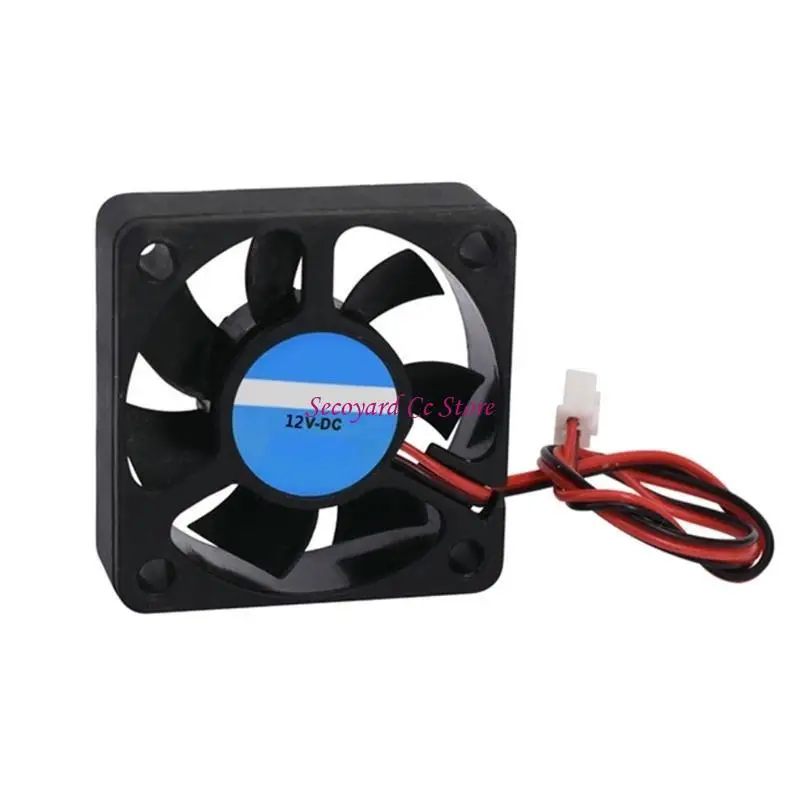 N3UC High Speed Fan for 3D Printer for DC Hot End Extruder 5015 Radial Blower 12V 24V