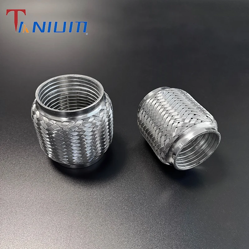63.5/76.2mm Stainless Steel Construction Exhaust Flexible Pipe for Car Exhaust