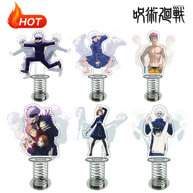 

Kayou Jujutsu Kaisen Ornaments Anime Characters Itadori Yuji Kugisaki Nobara Satoru Gojo Children's Toys Unzip The Shake