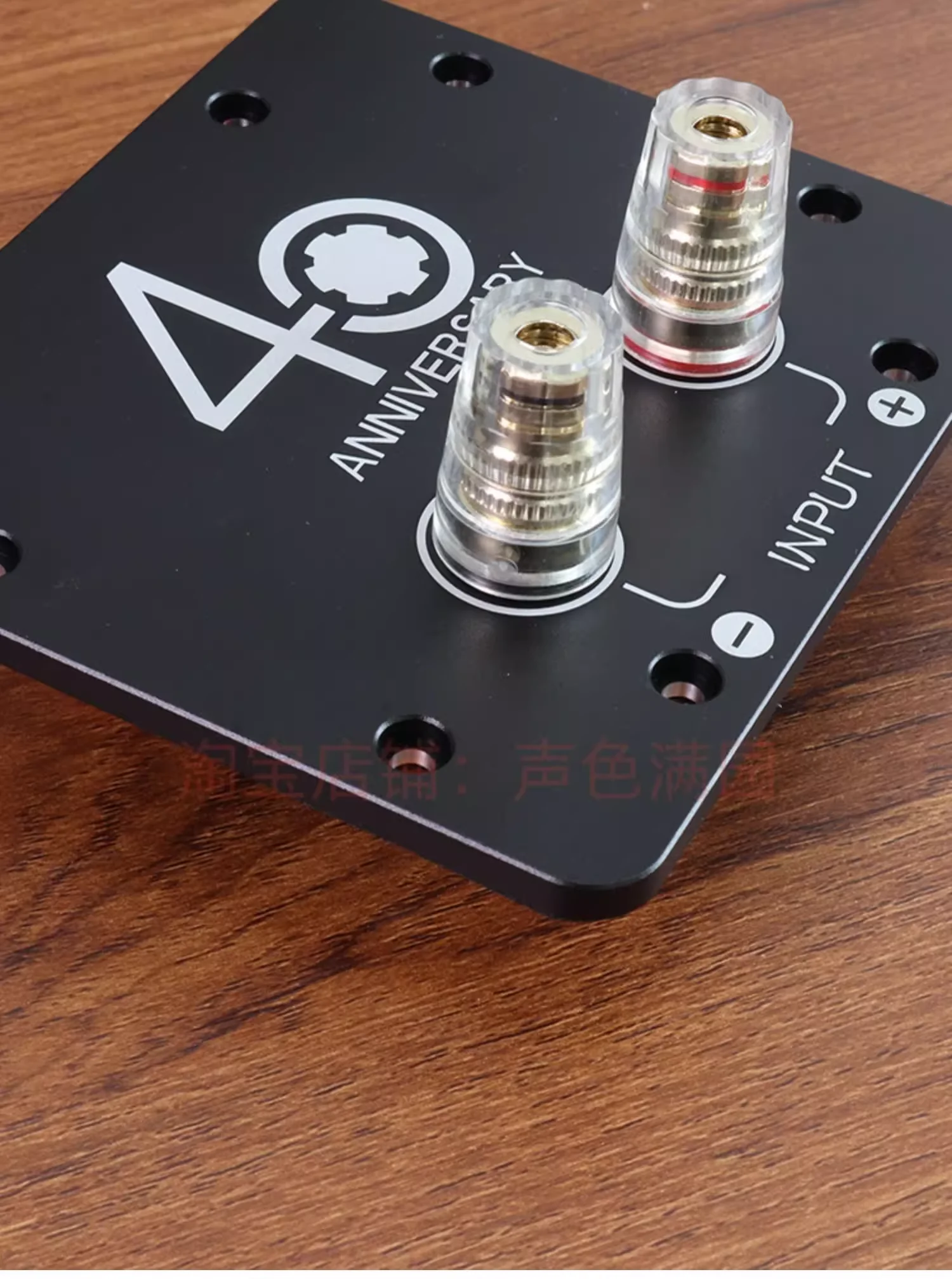 1 шт. GHXAMP 115*110 мм 2-значный квадратный все медные клеммные колонки распределительная коробка 40-й годовщины