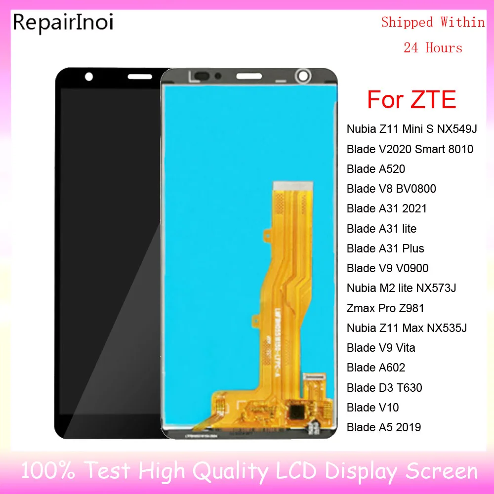 Original For ZTE Blade A520 V8 BV0800 A31 2021 A31 lite A31 Plus V9 Vita A5 2019 LCD Display Touch Screen Digitizer Assembly microsoft windows 10 pro box office 2021 pro plus box