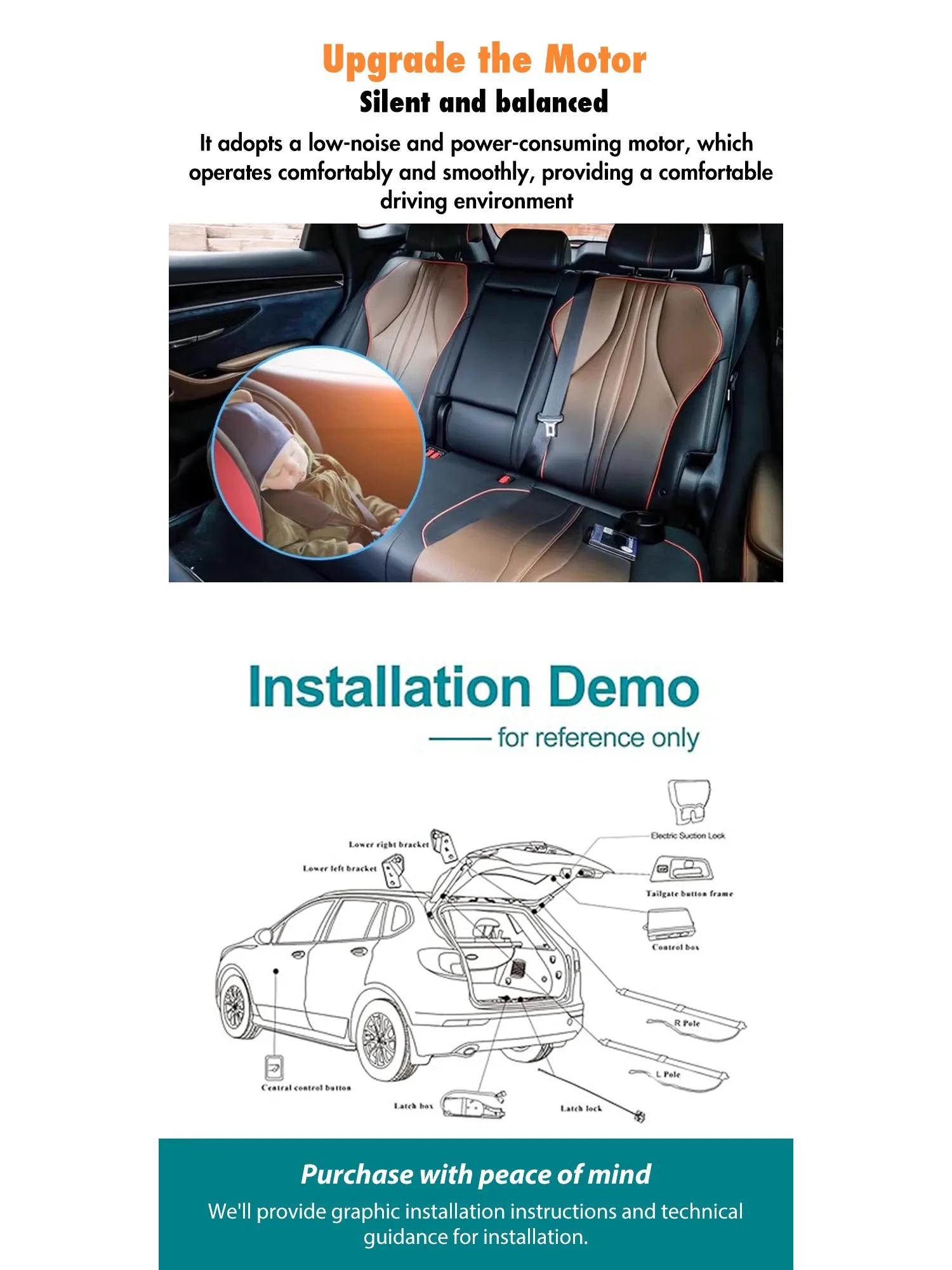 يصلح لسوبارو فورستر 2022 2023 2024 التحديثية قوة الباب الخلفي عدة تعديل الجذع نظام الباب الخلفي الكهربائي دعم القدم عن بعد #6