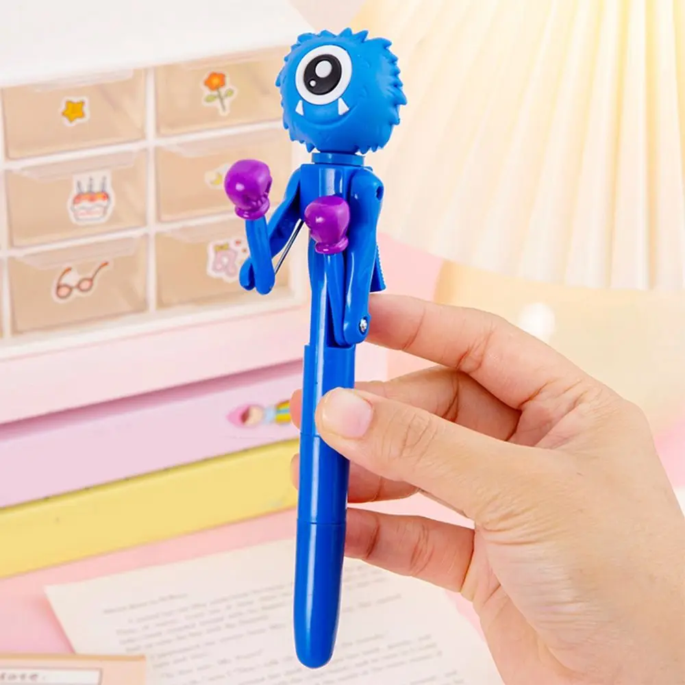 

Signature Interactive Boxing Pen Writing Boring Fun Mechanism Fist Pen Press Ballpoint Pen 1.0mm Boxing Fighting Pen Stationery