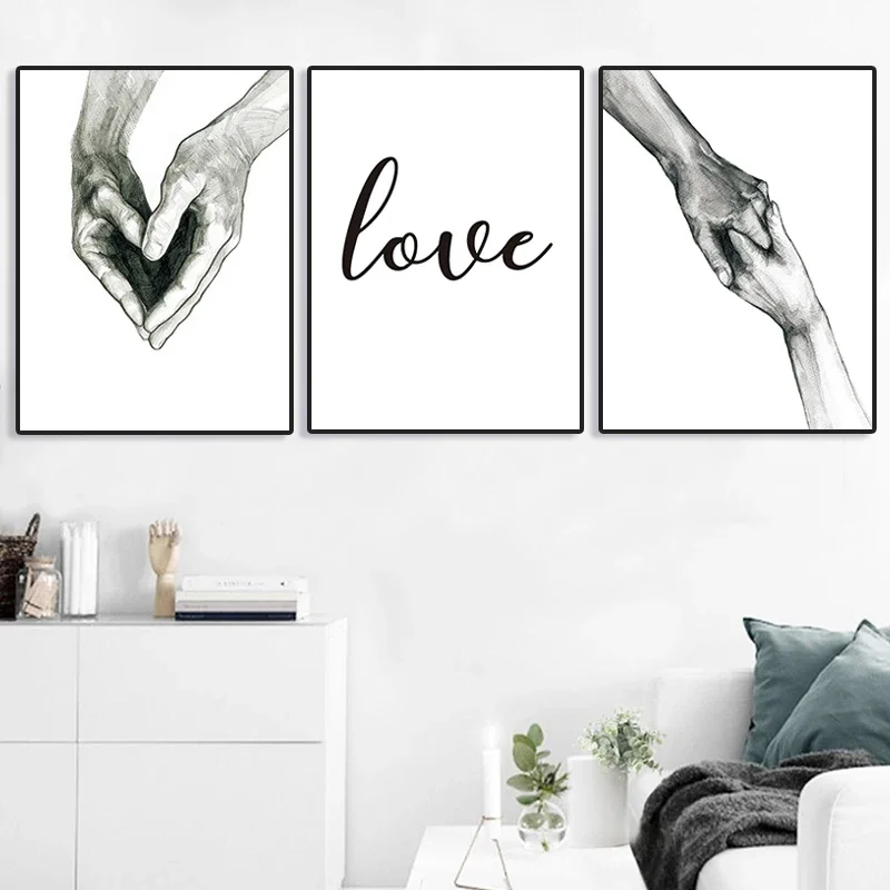 1pc frameless Canvas Painting Wall Art Poster Nordic Canvas Painting Laminas Para Cuadros Posters and Prints Lienzo Decorativo T
