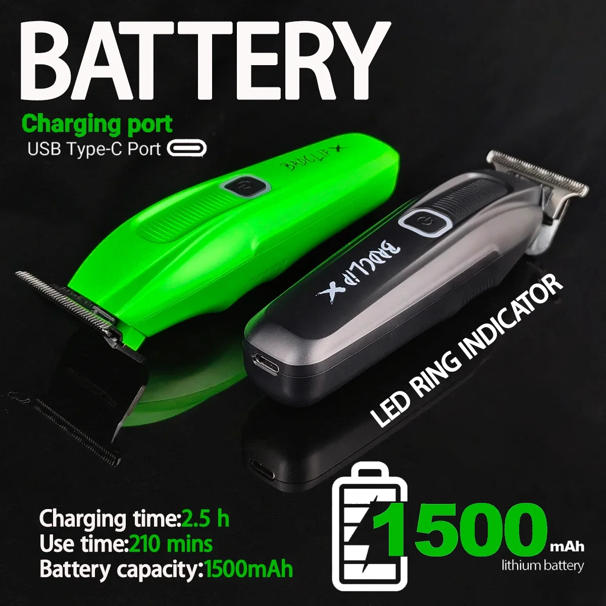 المهنية BRDCLIP FA1981 999 FK701 609 الشعر المتقلب 7500 دورة في الدقيقة 9000 دورة في الدقيقة DLC كامل المعادن 0 شفرة القطع مجموعة الحلاق ماكينة حلاقة الرجال