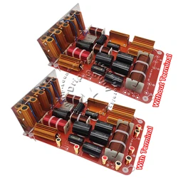 1pcs 3 Way 3 Unit Treble Medlant Bass 1500W Hi-Fi Crossover Audio Stage Speaker Loudspeaker High Power Frequency Divider Filters