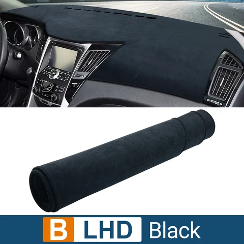 Коврик На Приборную Панель Hyundai Sonata YF I45 2010-2014, Нескользящий, Солнцезащитный, Из Фланелевого Материала