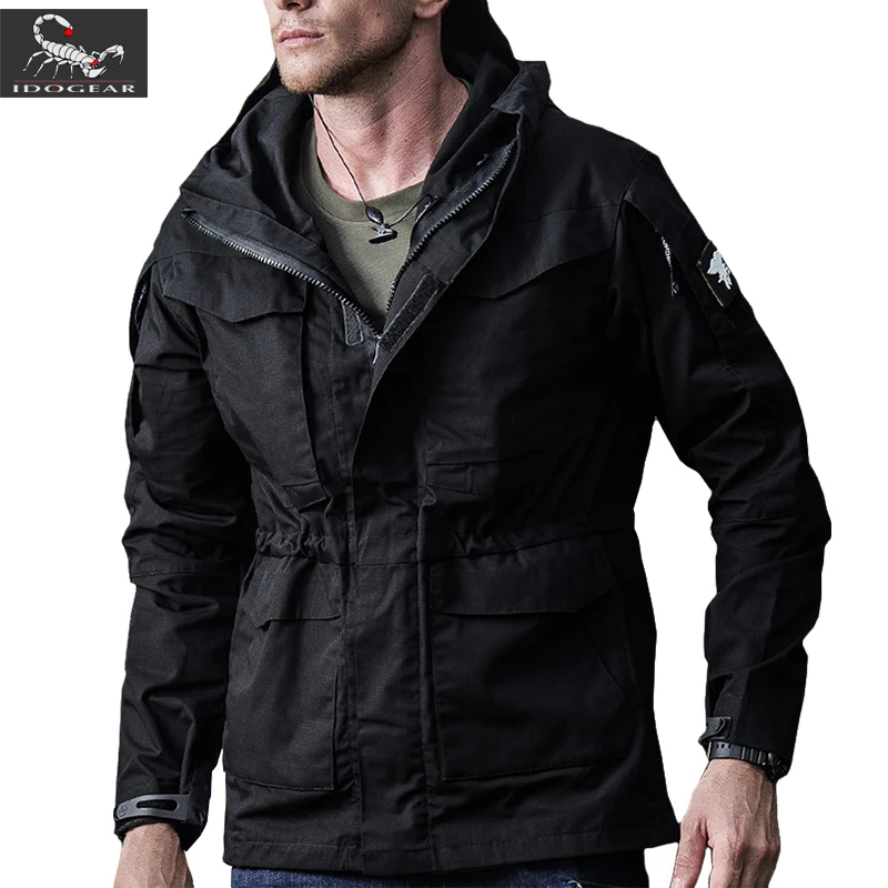 M65 Tactical Jackets Men Waterproof Windbreaker Jacket Male Hooded Coat Outdoor Sports Fishing/Trekking Hiking Jackets