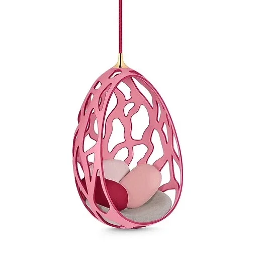 

Silkworm-style bird's nest hanging basket Nordic modern minimalist designer high-end fashion single chair leisure chair