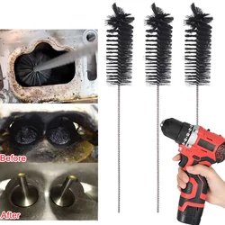 Valve Carbon Cleaning Brushes for Air Door Carbon Deposits Car Engine Air Inlet Cleaning Tool Car Detail Clean Brushes Universal