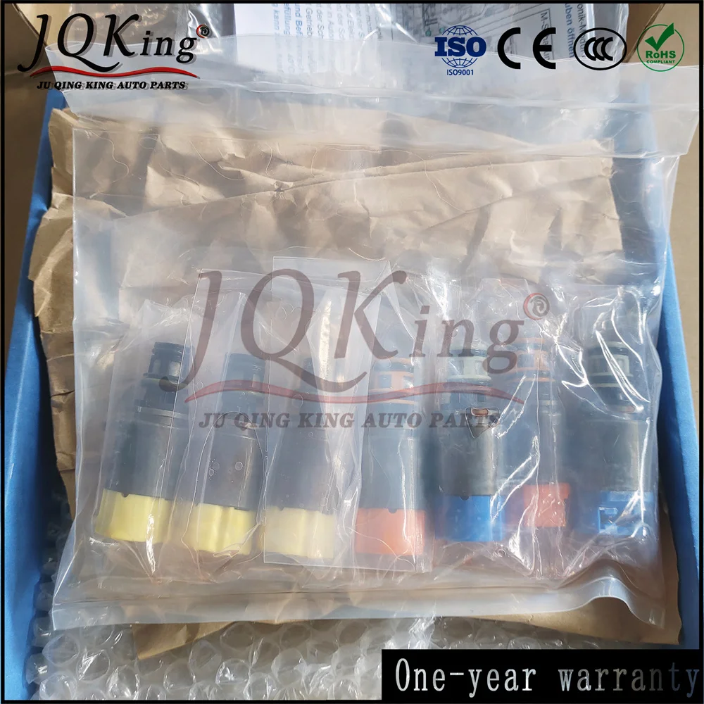 6HP21 6HP28 6HP34 1068298046 Solenoid Valve 7 Kit For Audi A6 A8 Q7 BMW X3 X5 Jaguar Land Rover Transmission 100% Original
