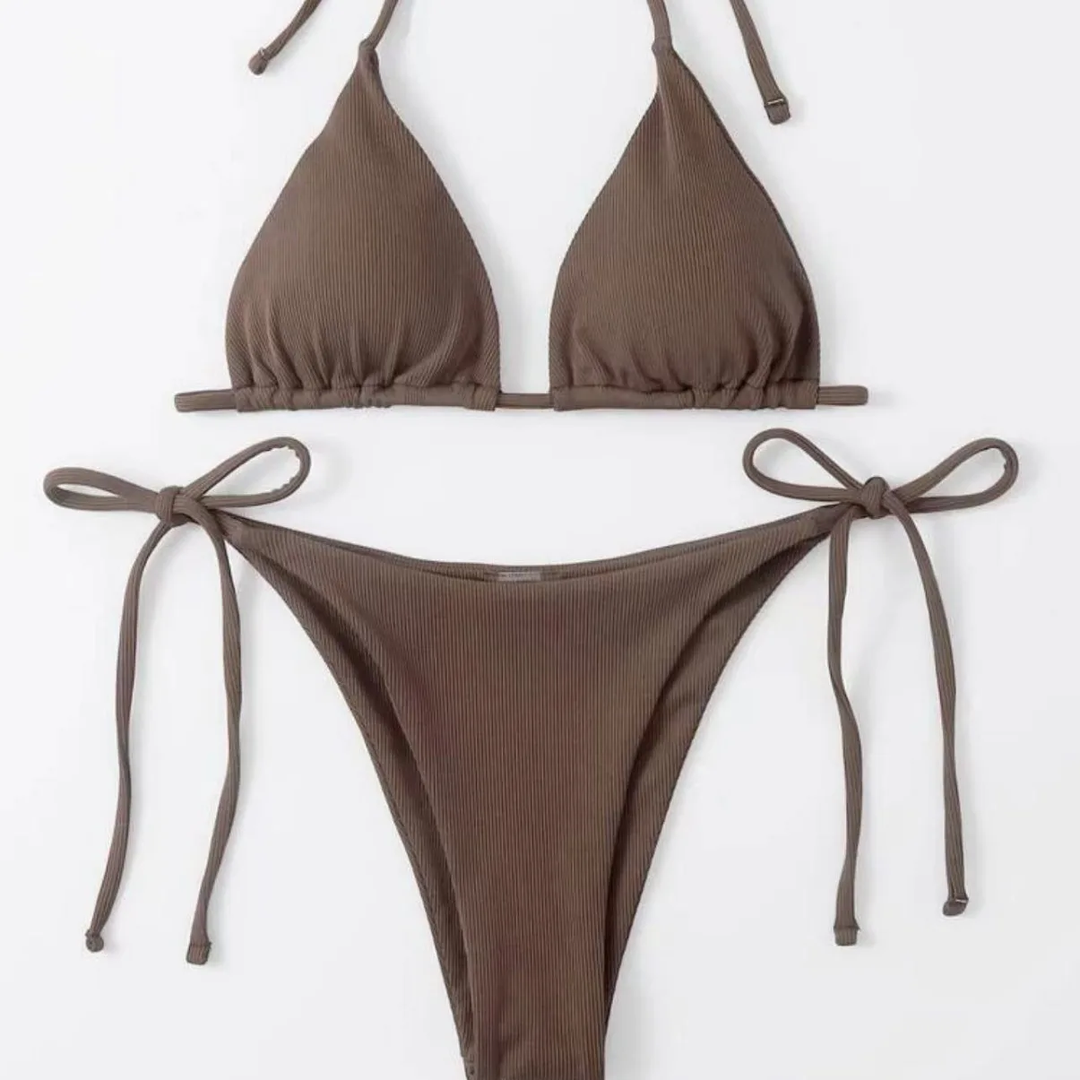 Sexy Three-point Pit Strip Split Swimsuit Bikini Swimwear Tankini Swimsuits Women Купальник Swim Suits Women Push Up Swimsuit