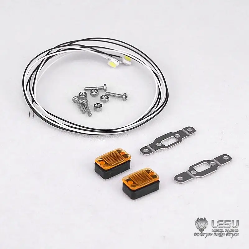 LESU 1/14 RC Truck Rijden Lichten S-1262 Upgrade Gemodificeerde Onderdelen voor Tamiya 1851 3363 Tractie Truck Hoge Top Shell Model Speelgoed