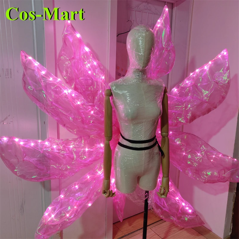 Cos-Mart Game LOL Ahri Tails Cosplay Costume The Nine-Tailed Fox Fashion Party Role Play Clothing Hallowmas view 6