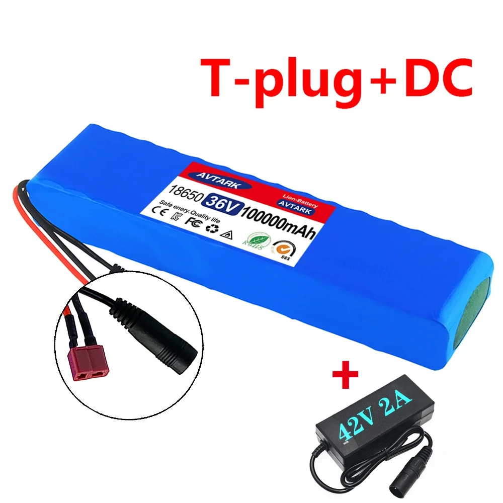 NEW 10S3P 36V 100Ah Battery ebike Battery Pack 18650 Li-ion Batteries 1000W For High Power Electric Scooter Motorcycle Scooter