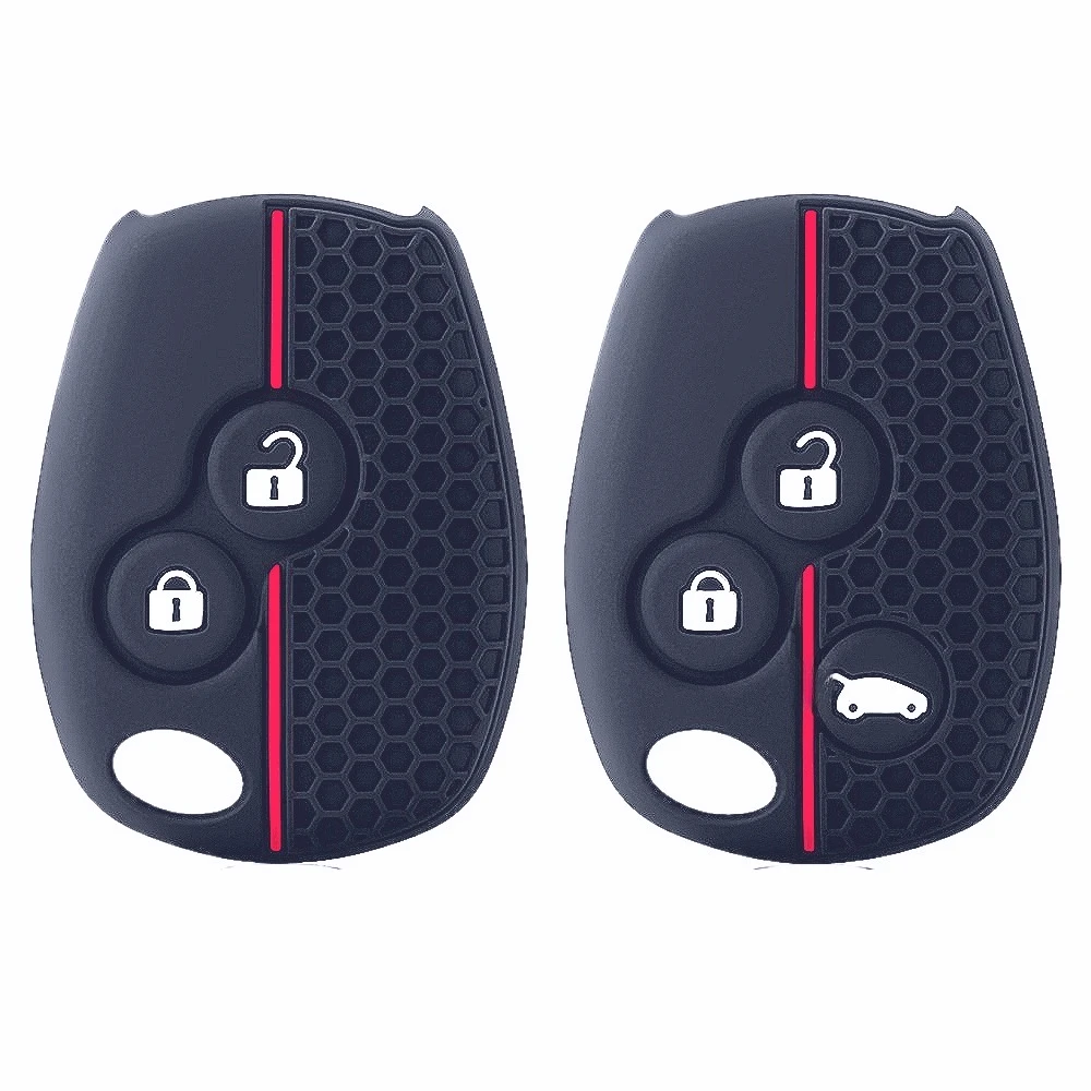 silicone car key case for renault trafic clio Duster Logan dacia sandero for Nissan terrano Almera