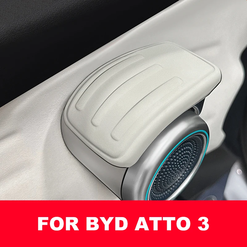 

Door Handle Protective Cover Door Handle Protective Silicone Material Cover Modified Accessories For BYD Atto 3 2022 2023