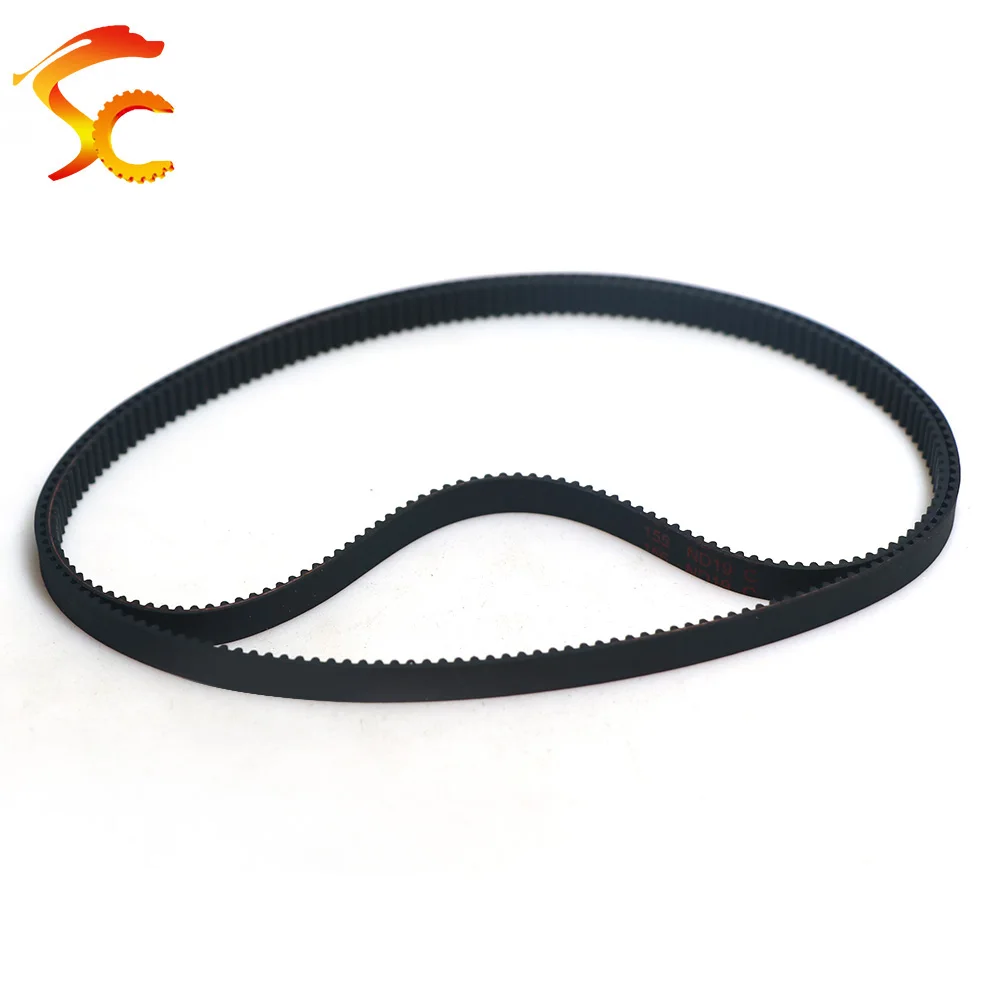 2 قطعة GT2 336 حلقة مغلقة المطاط 2GT مؤقت اشتعال طول = 332/334/336 مللي متر الأسنان 166/167/168 عرض 6/9/10/12/15 مللي متر للطابعة ثلاثية الأبعاد #3