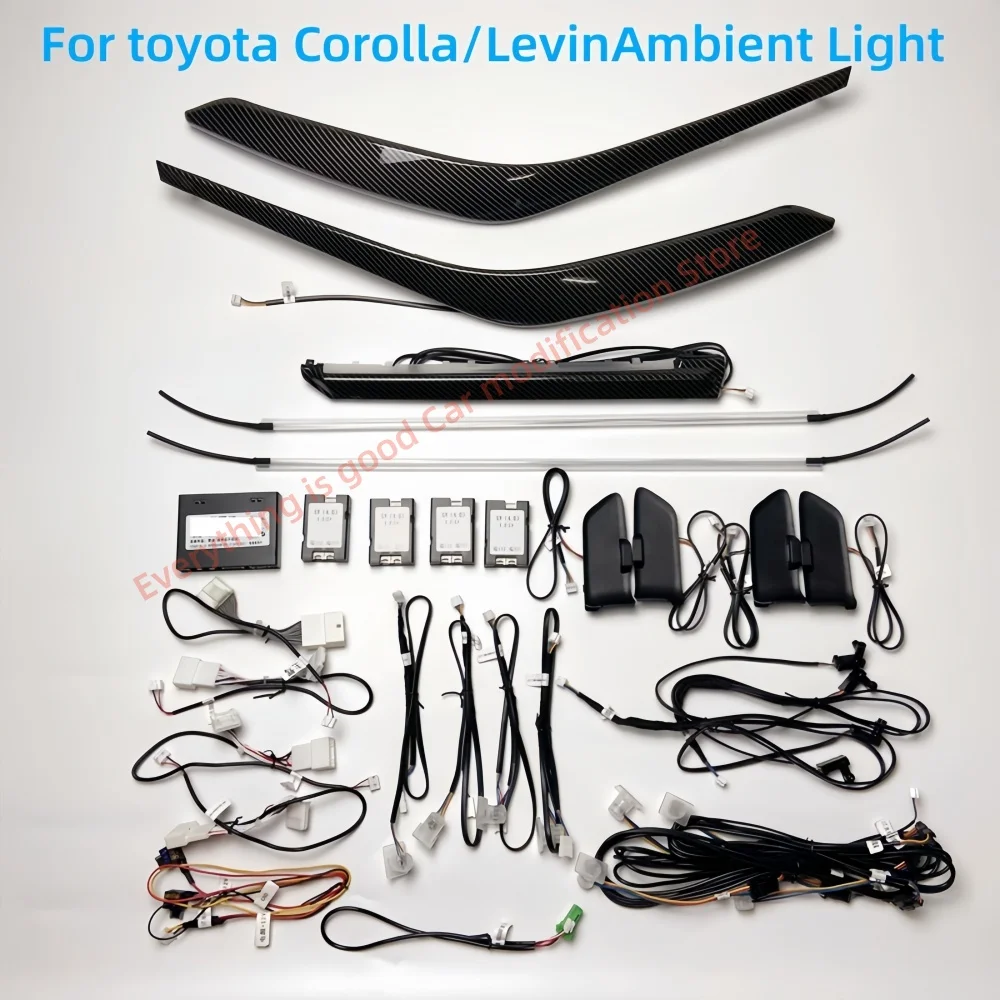 For Toyota Corolla/Levin Ambient Light Automotive Interior lighting Upgrade Car Accessories Lift Tweeter Dashboard decoration
