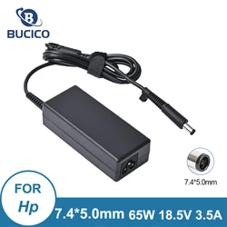 Ładowarka sieciowa 18,5 V 3,5 A 7,4 * 5,0 mm 65 W do laptopów HP Compaq pavilion G6 DV5 DV6 DV7 DV4 G50 G60 N193 CQ43 CQ32 CQ60