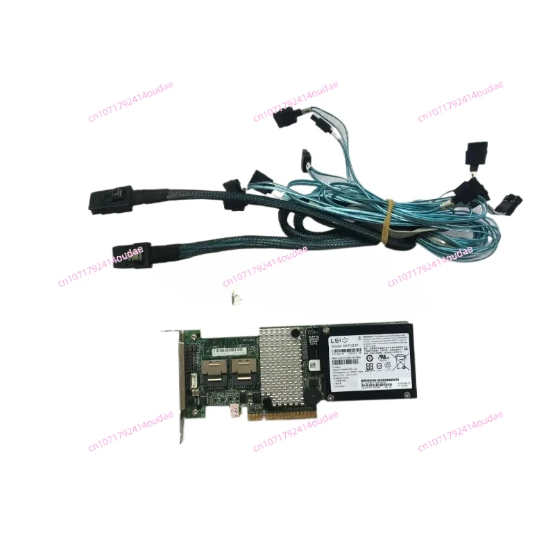 

LSI00202 Megaraid SAS 9260-8i RAID controller+SFF-8087 to (4) 7-Pin SATA cables+ BATTERY