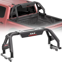 Heavy Duty Roll Bar Sport Truck Bed Rack Chase For GMC F150 RAM Nissan TITAN