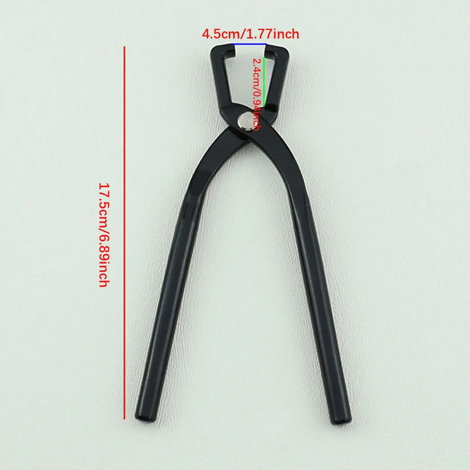 Zipper Install Pliers,Jewelry Pliers Maintenance Stainless Steel Portable End Nippers,Zipper Stop Repair for Leathercraft