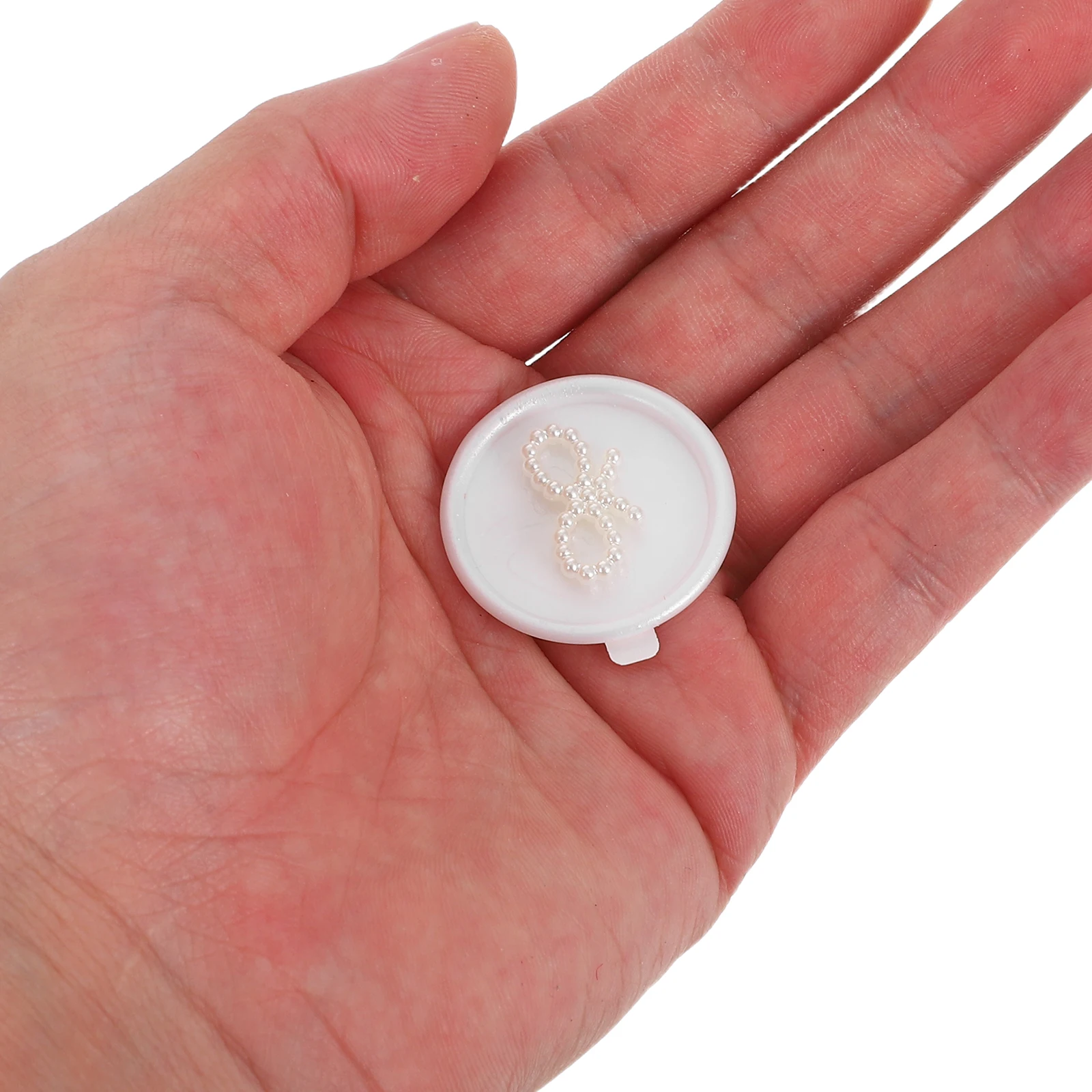 

20Pcs Bow Wax Seal Stickers Self Adhesive Faux Pearl for Wedding Invitations Envelopes Cards Scrapbooking Gift Decoration