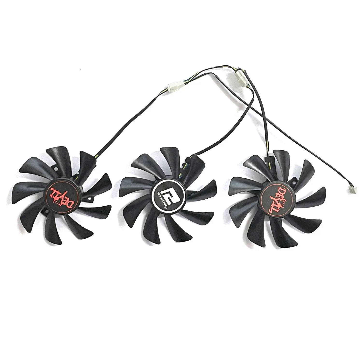 FD7010H12S CF9015H12S T129215SU 85MM 4-pin RX5700 XT GPU Fan for Power Color RX 5700 XT Red Devil 8GB GDDR6 graphics card coolin