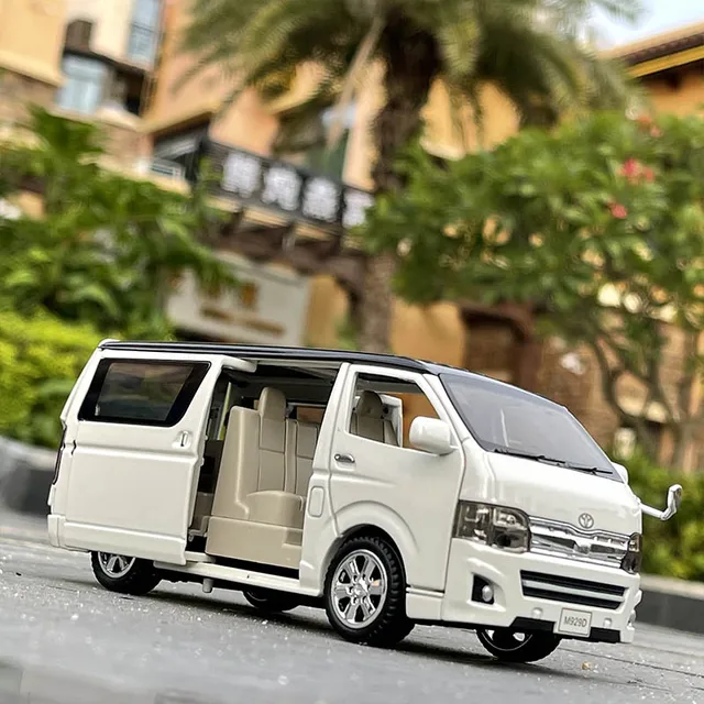Модель автомобиля Toyota Hiace MPV 1:32 MINI AUTO | AliExpress
