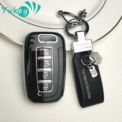 TPU Car Key Fob Shell Cover for Hyundai Genesis Coupe Sonata Ix35 for KIA Forte Sportage K2 K5 Smart Key Case Protector