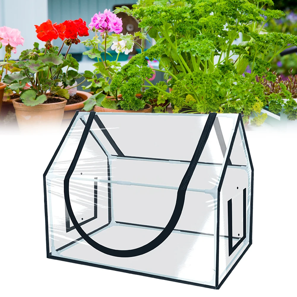Balcony Greenhouse PVC Plant Greenhouse Balcony Decor Applies To Novice Gardeners Easy Assembly Gardening Tool