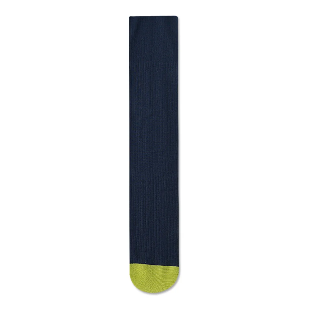 Fashion Stripe Men Thin Dress Tube Socks Translucent Sheer Patchwork Business Stockings Mid-calf Middle Tube Summer