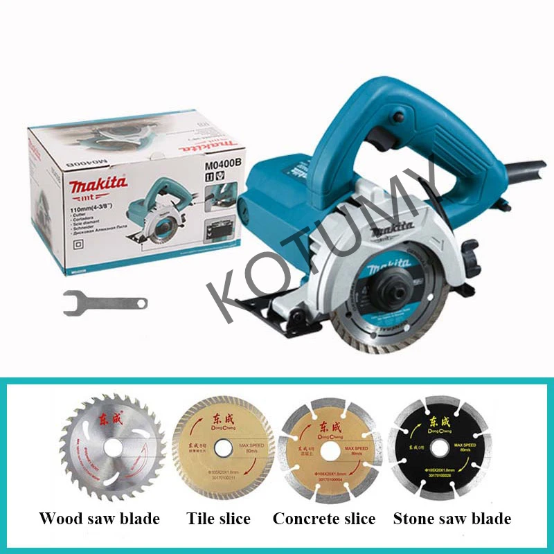 1200W Stone Cutting Machine Marble Machine Portable Electric Saw High-Power M0400B Stone Tile Slotting Machine Grooving machine