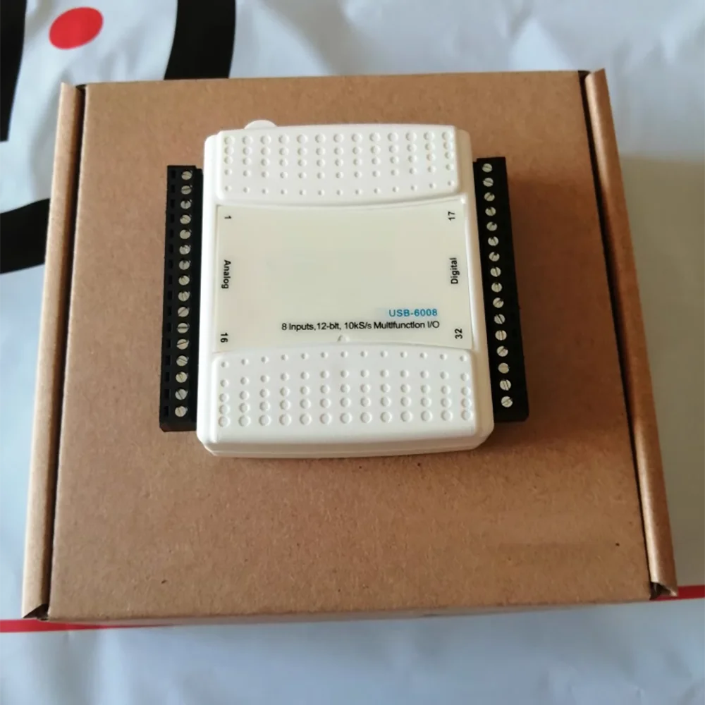 

Оригинальное многофункциональное устройство ввода-вывода для N I USB-6008, высокоскоростной терминал для карты сбора данных, кабель для передачи данных USB6008