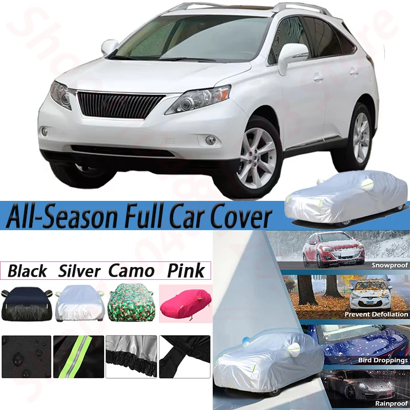 

Waterproof Cover Anti-UV Sun Shade Rain Snow Resistant Auto Cover For Lexus RX RX450hL RX400h RX350L RX450h RX350 RX330 RX300