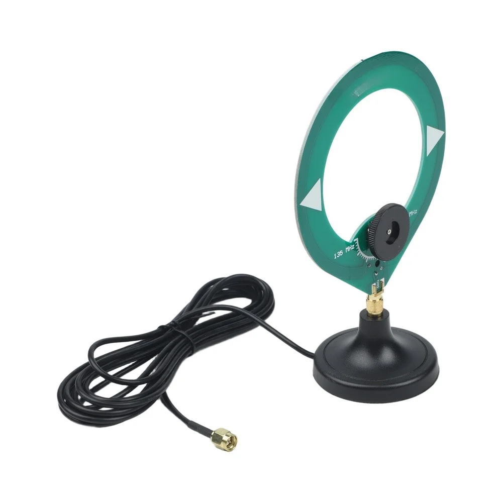 75-135MHz Donut Loop for antenna With 300cm Extension Cable For SMA Male To Female FM Radio Signal Detector Accessory